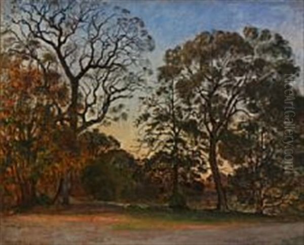 An October Evening In Fredensborg, Denmark - view 1