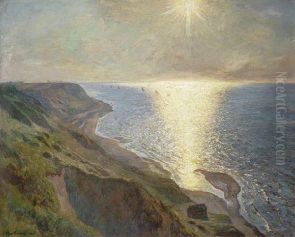 Sunset Over The Sea - view 1