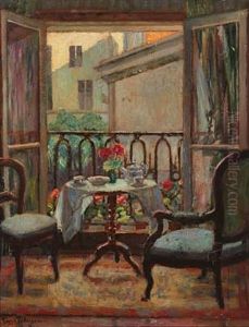 Interior by Viggo Christian Frederick Pedersen