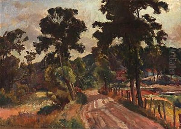 Road Near Jyllinge, Denmark - view 1