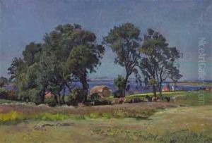 Sommerdag Pa Skagen by Viggo Christian Frederick Pedersen