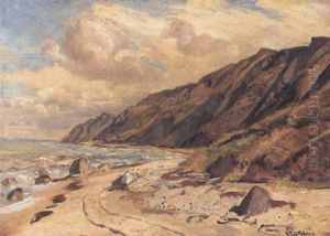 Stranden Under Klinterne Ost For Tisvilde