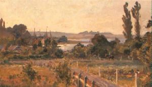 A Vegetable Garden Near Roskild Fjerd