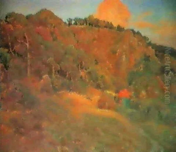 Landschaft Mit Rotem Haus - view 1