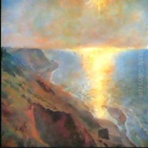 Danische Kustenlandschaft by Viggo Christian Frederick Pedersen