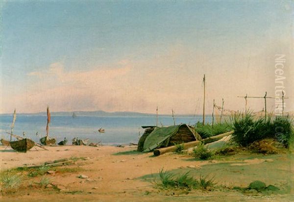 From Hornbaek Beach - view 1