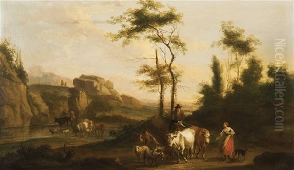 Paesaggio Con Armenti - view 1