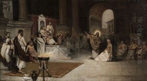 Cristo Ante Pilatos by Jose Ostos Pedraza