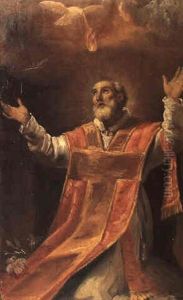 Saint Philippe Neri by Domenico Pedrini