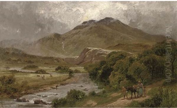 On The Glaslyn, Wales - view 1