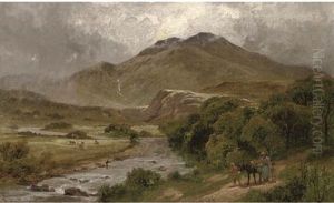 On The Glaslyn, Wales by James Peel