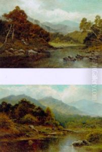 Figures By A Tranquil River