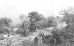 Relstone Abbey And Bridge, Yorkshire by James Peel