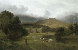 The Path To The Abbey by James Peel