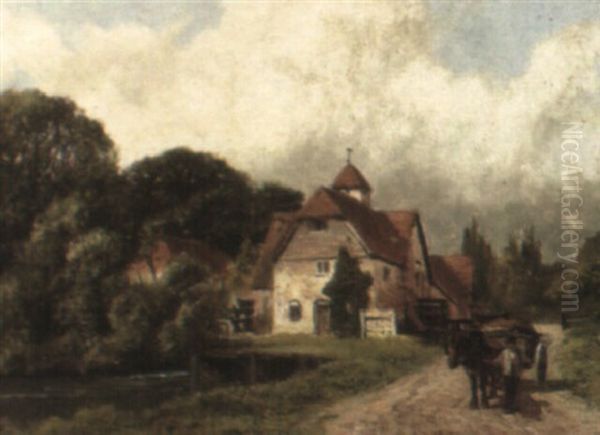 Maple Durham Mill On The Thames - view 1
