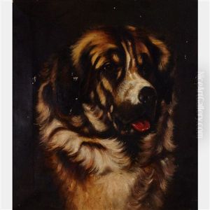 St. Bernard by Paul Peel