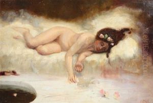 Nu Feminin Allonge by Paul Peel