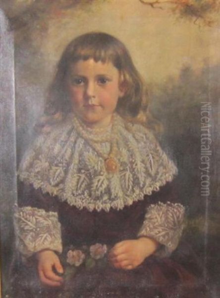 Portrait Fo A Child In A Landscape - view 1