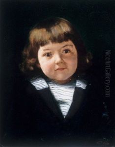 Young Child In A Sailor Suit