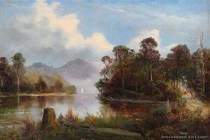 Southern Lake Scene Southern Lake Scene