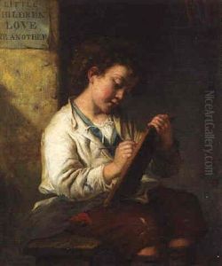 An Afternoon Of Homework by John Thomas Peele