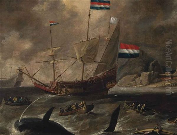 Whaling In Northern Waters - view 1
