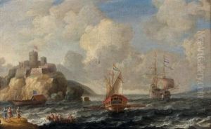 Navires Hollandais Aux Abords De Candie