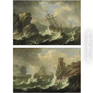 Scene Di Naufragio (pair)