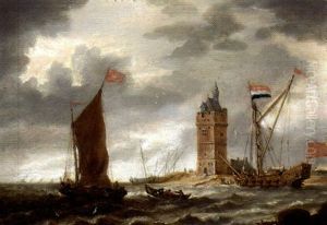 Marine (+ Another; Pair) by Bonaventura Peeters the Elder