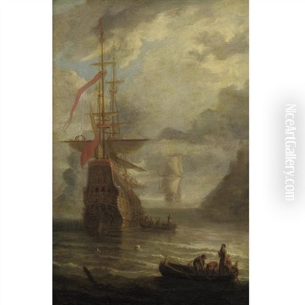Ships In Harbor - view 1