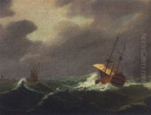 Men-o'war Weathering The Gale