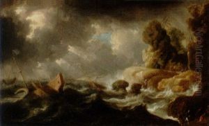 Skeppbrott by Bonaventura Peeters the Elder