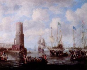 Hamnbild Fran Ostra Medelhavet Hamnbild Fran Ostra Medelhavet
