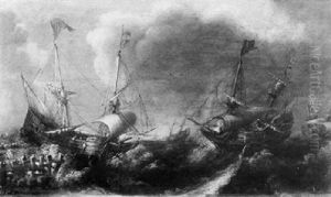 Shipping In A Choppy Sea thumbnail