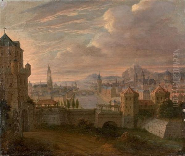 Vue D'une Ville Allemande - view 1