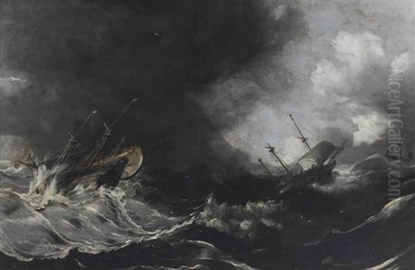 Shipping In Stormy Waters - view 1