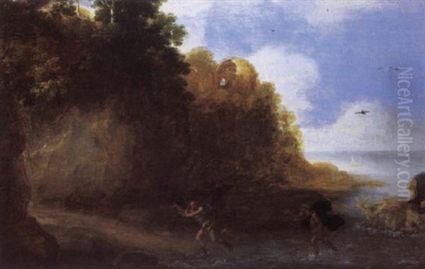Neptune And Coronis - view 1
