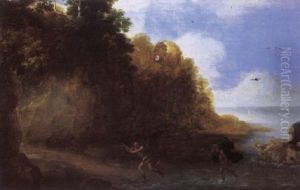 Neptune And Coronis by Gillis Egidius I Peeters