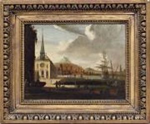 Eglise Pres D'un Port (in 2 Parts) by Jacob Peeters