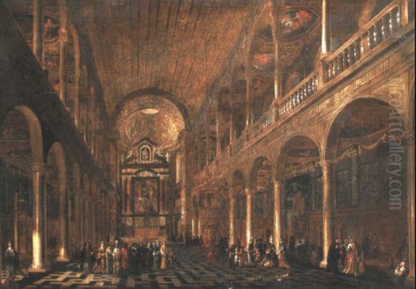L'eglise Carolus Boromeus A Anvers - view 1