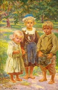Trois Enfants Bretons Trois Enfants Bretons