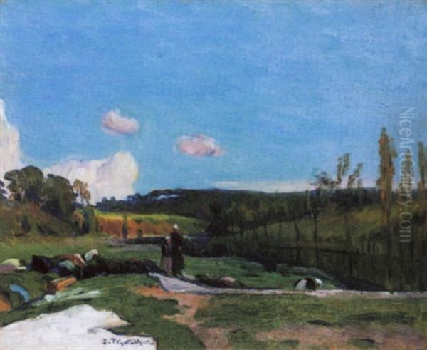 Laveuses Sur Le Scorff - view 1