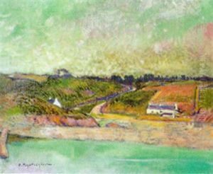 Sur Les Bords De La Laita by Jean Bertrand Pegot-Ogier