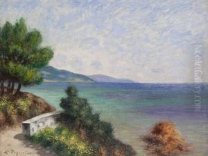 Paysage Mediterraneen En Bord De Mer
