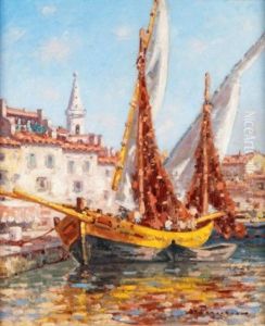 Bateaux De Peche Aux Martigues