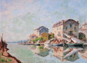 Port De L'esterel by Auguste Pegurier