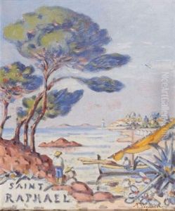 Saint-raphael by Auguste Pegurier