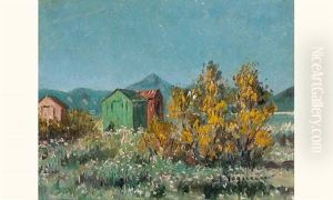 Provence, Le Cabanon Vert by Auguste Pegurier