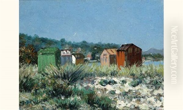 Provence, Paysage Au Cabanon - view 1