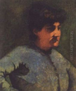 Buste De Dame En Bleu Buste De Dame En Bleu